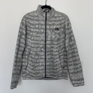 The North Face Gray Puffer Jacket